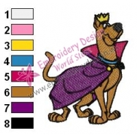 Scooby Doo Embroidery Design 19